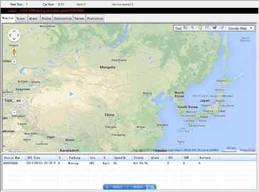 Tüm Haritalar Web Tabanlı GPS Araç Takip Sistemi Yazılımı Destek Çok Dilli
